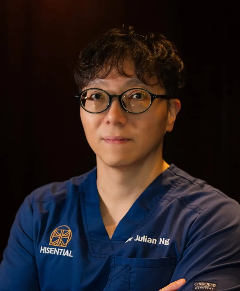 Dr. Julian Ng, Medical Director at Hisential Orchard Clinic Singapore