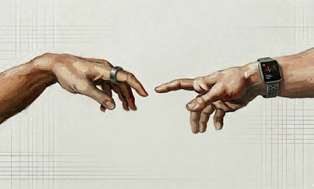 Michelangelo inspired creation of hands