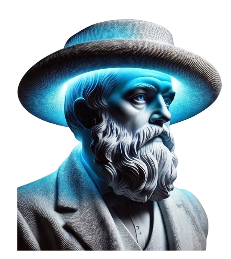 The Monet Statue