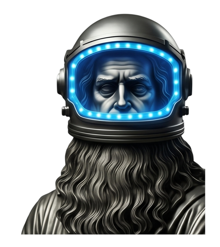 The Da Vinci Astronaut
